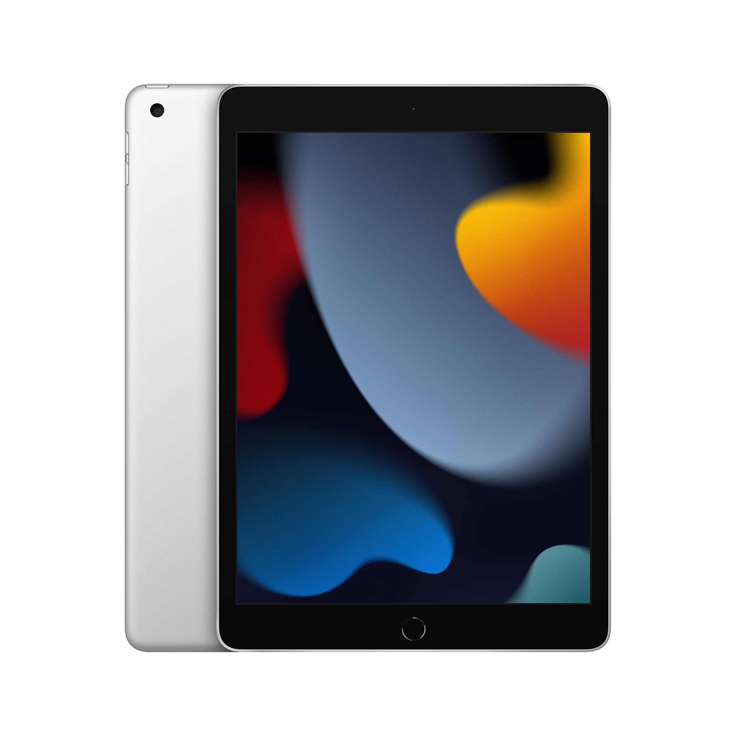 Apple iPad (9th Generation): with A13 Bionic chip, 10.2 inch Retina Display, 256GB, Wi Fi, 12MP front/8MP Back Camera, Touch ID, All Day Battery Life � Silver