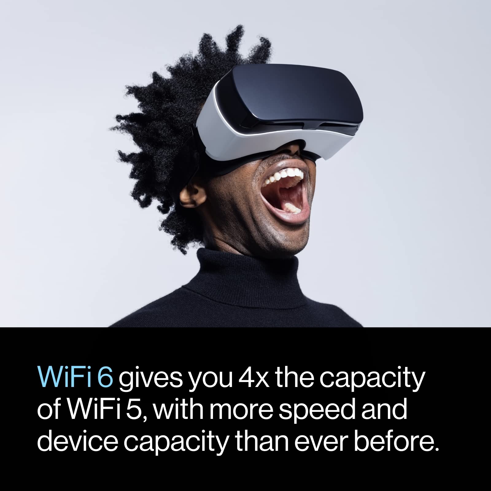 Linksys Mr20Ec Amz Hydra 6 Dual Band Mesh Wifi 6 Router Coverage Up To 2000 Sq. Ft, 25+ Devices, And Speed Up To 3.0 Gbps