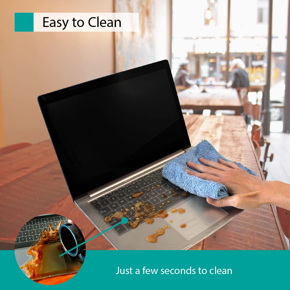 Green Onions Supply Fully Covered Flat Style Universal 0.025Mm Wipeable Superb Tactile Feeling Waterproof Anti Dust Keyboard Cap