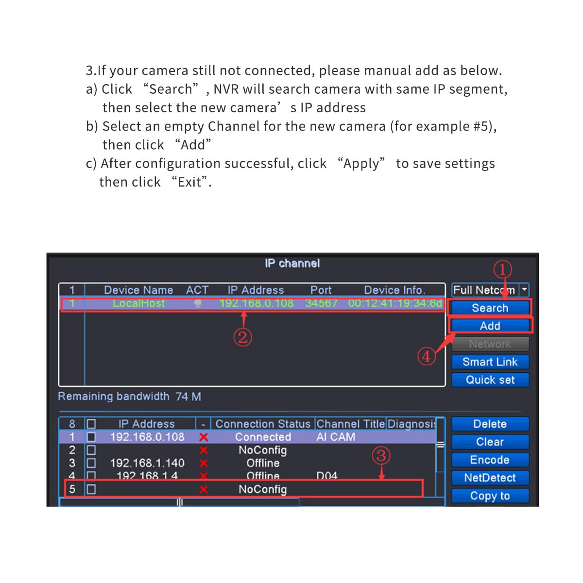 Xenocam H.265 16Ch Cctv Nvr For 5Mp/4Mp/3Mp/2Mp 2.0 Ip Camera Metal Network Video Recorder P2P For Cctv System Hard Disk Is Not