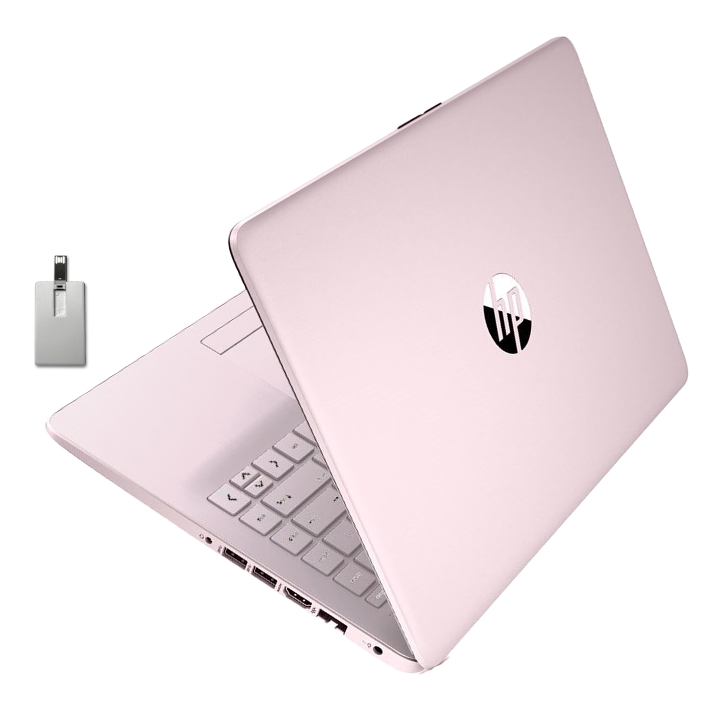 Hp Stream 14'' Hd Sva Laptop, Intel Celeron N4120 Processor, 4Gb Ram, 64Gb Emmc, Webcam, 1 Year Office 365, Intel Uhd Graphics 6