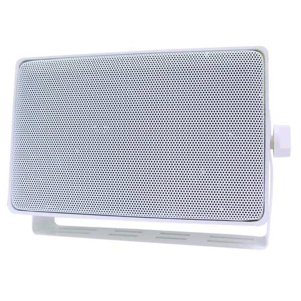 CSI/SPECO DMS-3TSW WHITE 3-Way Indoor/Outdoor Weather Resistant Multi-TAP 70-Volt Speaker in White