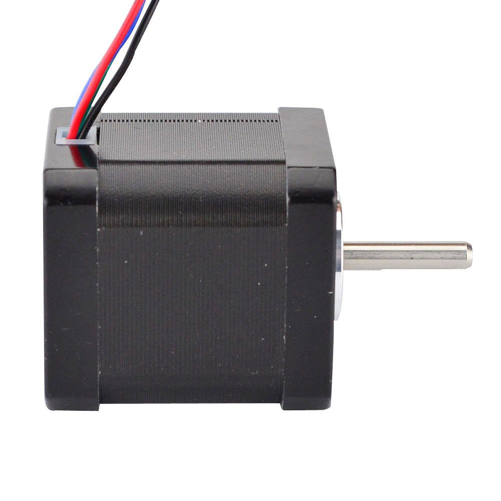 Stepperonline 0.9Deg Nema 17 Stepper Motor Bipolar 2A 46Ncm/65Oz.In 42X42X48Mm 4-Wires Diy Cnc