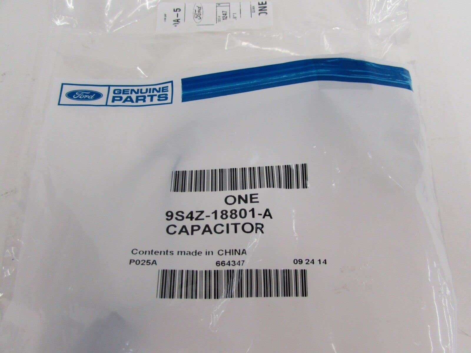 Ford 9S4Z 18801 A   Capacitor Asy   Radi