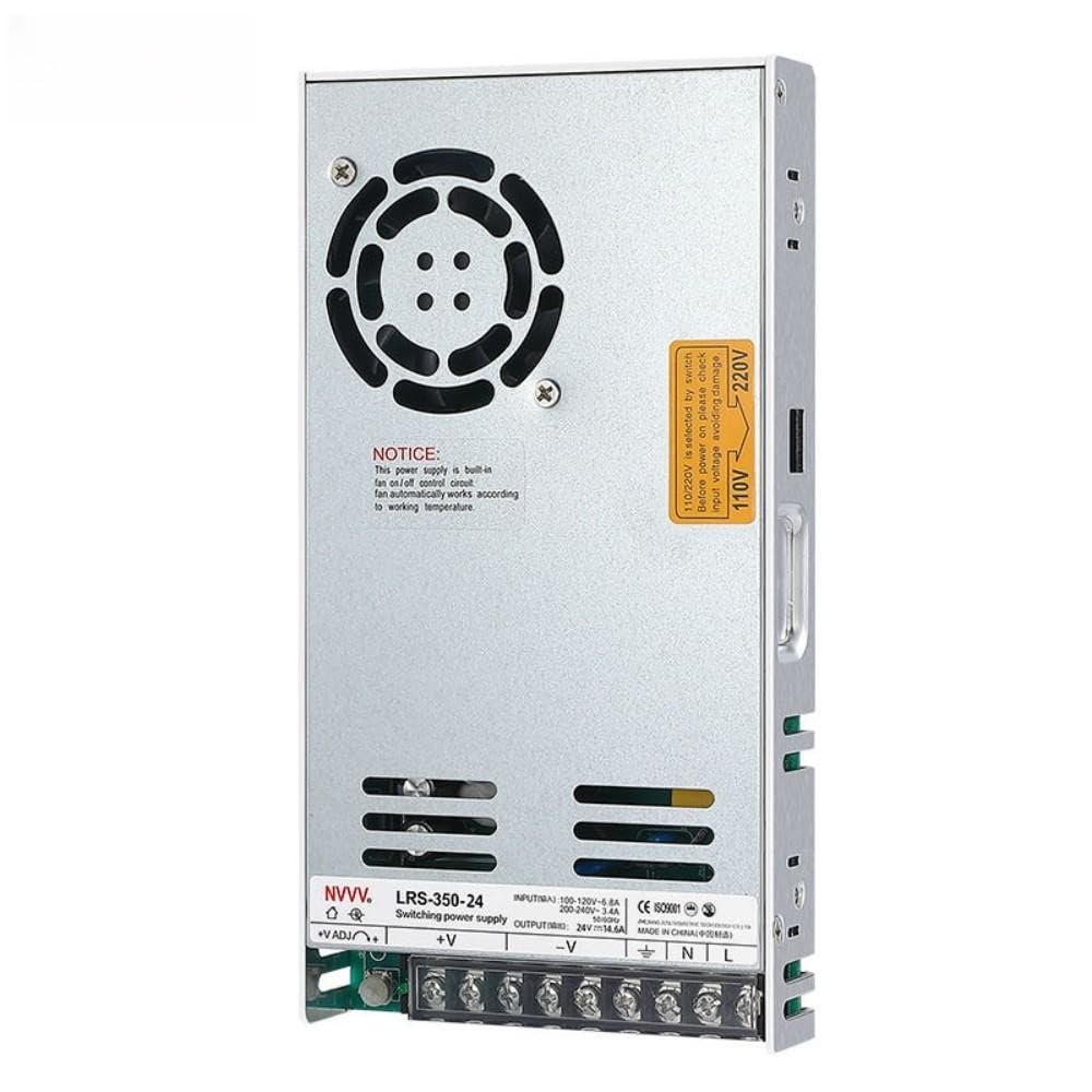 Nvvv Lrs 350 24 Switching Power Supply 24V 14.6Amp Enclosed Switchable Power Supply