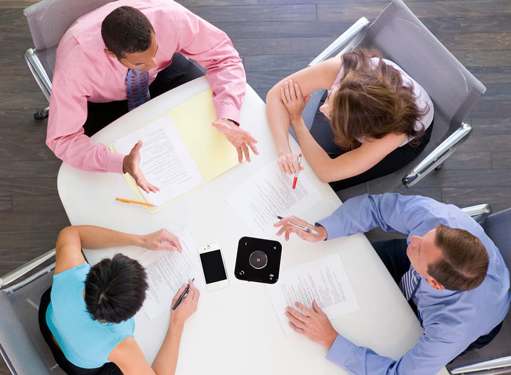 Spracht Conference Mate Portable Nfc Enabled Bluetooth Speakerphone, Black