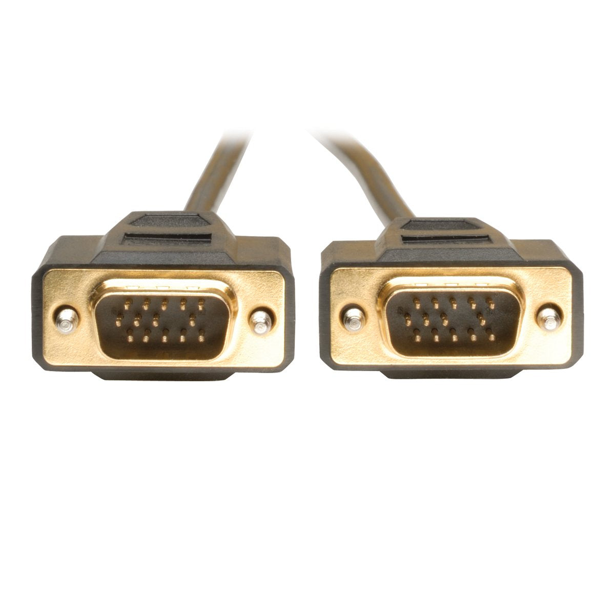 Tripp Lite P512 015 15 Feet Vga Monitor Gold Cable Molded Shielded Hd15 M/M