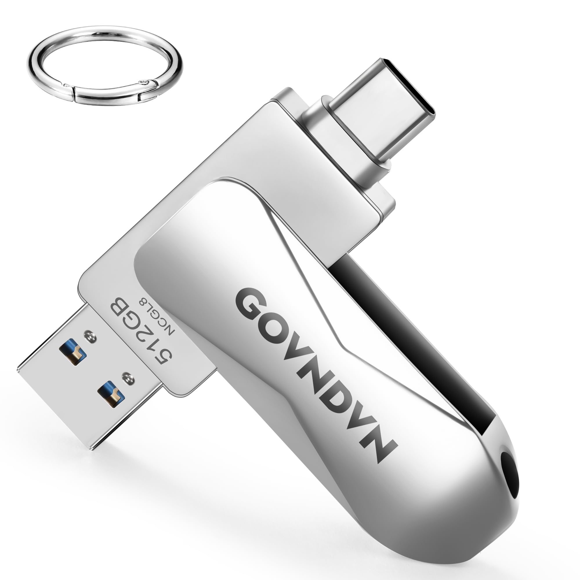 Govndvn 512Gb Photo Stick For Iphone 15 Usb C Iphone Photo Stick For Ipad Android Phone Macbook Pc Usb 3.0 Memory Stick Iphone Photostick Photo Storage Stick Iphone Backup Flash Drive