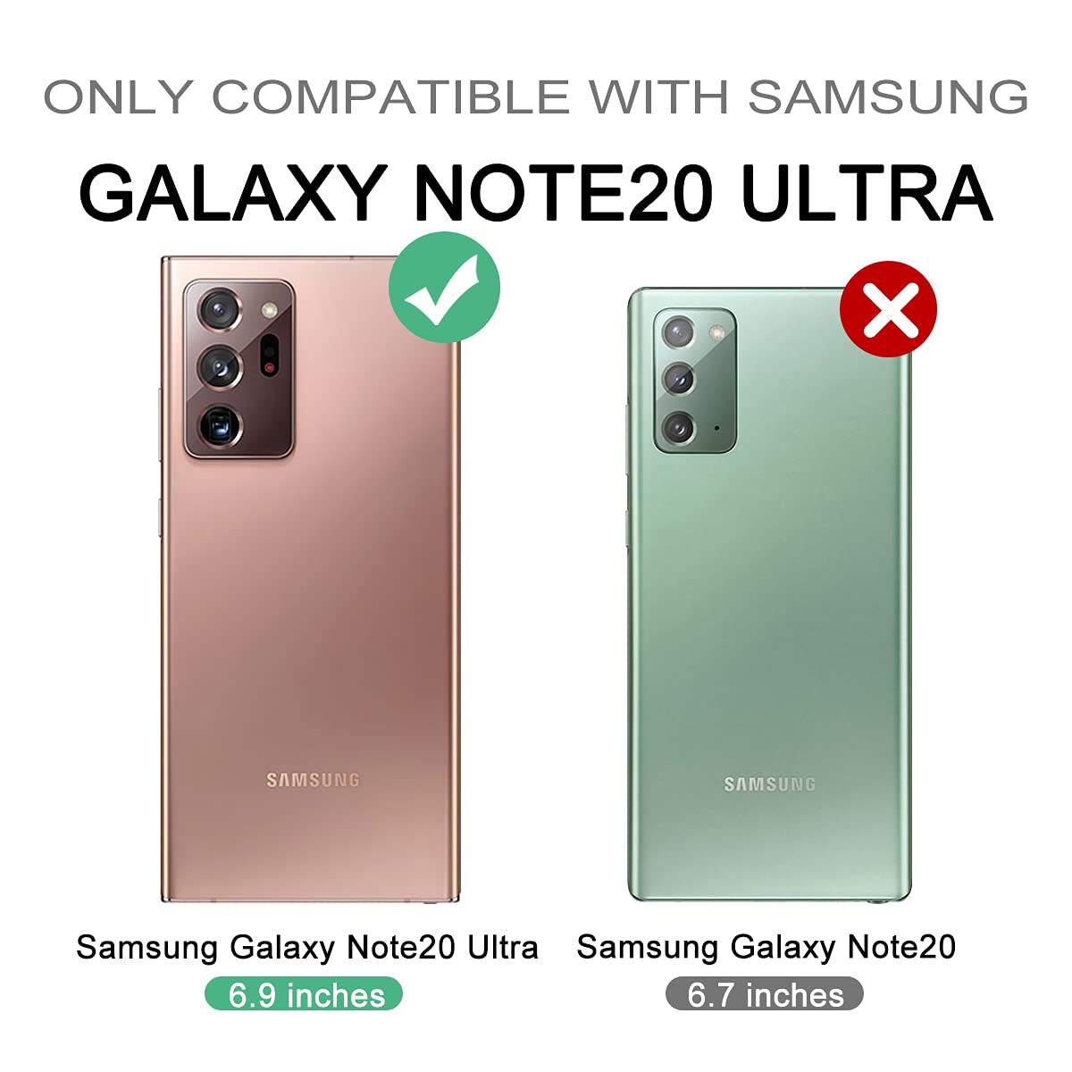 Welovecase For Galaxy Note 20 Ultra Case, Cover 3 In 1 Full Body Heavy Duty Protection Hybrid Shockproof Tpu Bumper Protective C