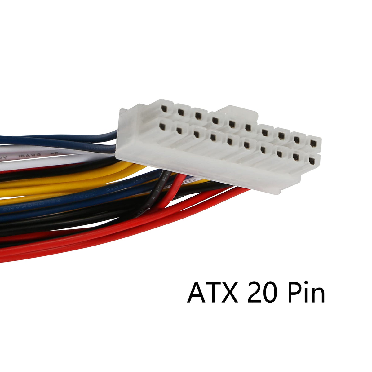 20pin Keyboard Adapter Cerrxian 30Cm Atx 20 Pin Male To 20 Pin Female Power Supply Extension ...