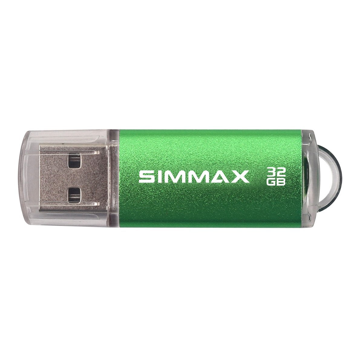 Simmax Flash Drive 2 Pack 32Gb Usb 2.0 Flash Drives Thumb Drive Memory Stick Pen Drive With Led Indicator (Blue Green)