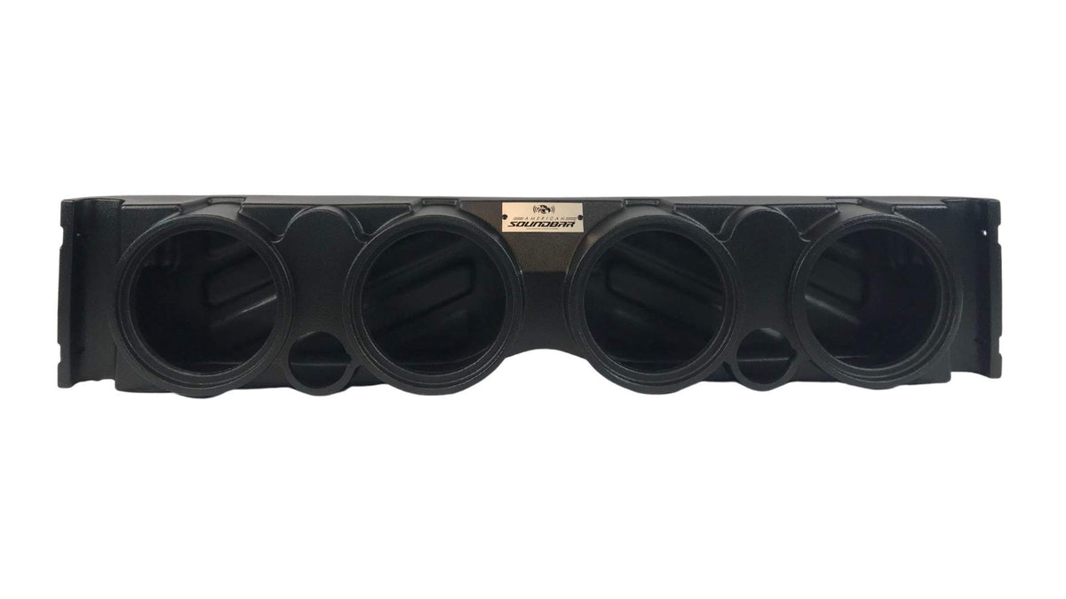 American Soundbar Tj Wrangler Overhead Audio Soundbar Empty Enclosure | Jeep Enclosure For Speaker (Black)