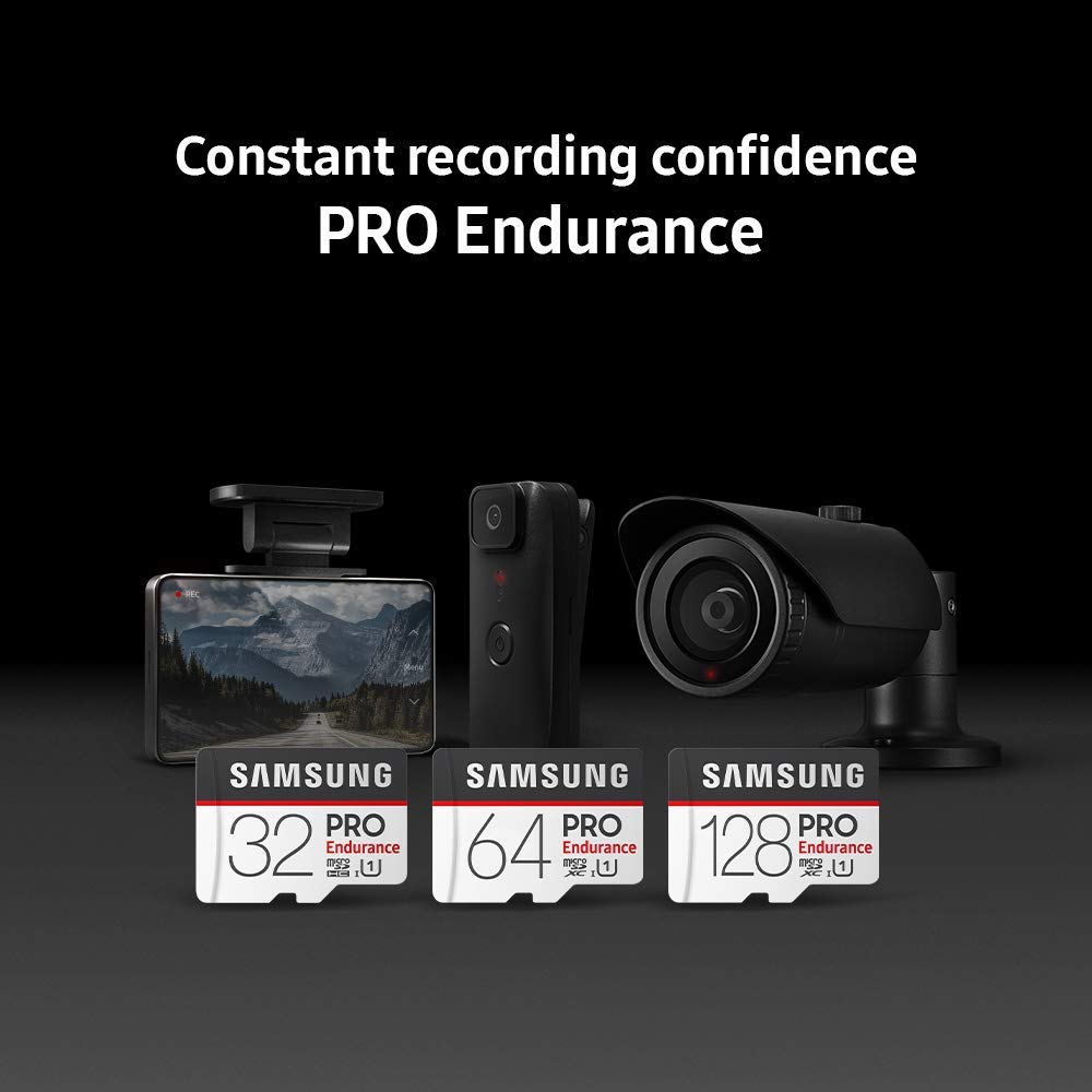 Samsung Pro Endurance 128Gb 100Mb/S (U1) Microsdxc Memory Card With Adapter (Mb-Mj128Ga/Am)