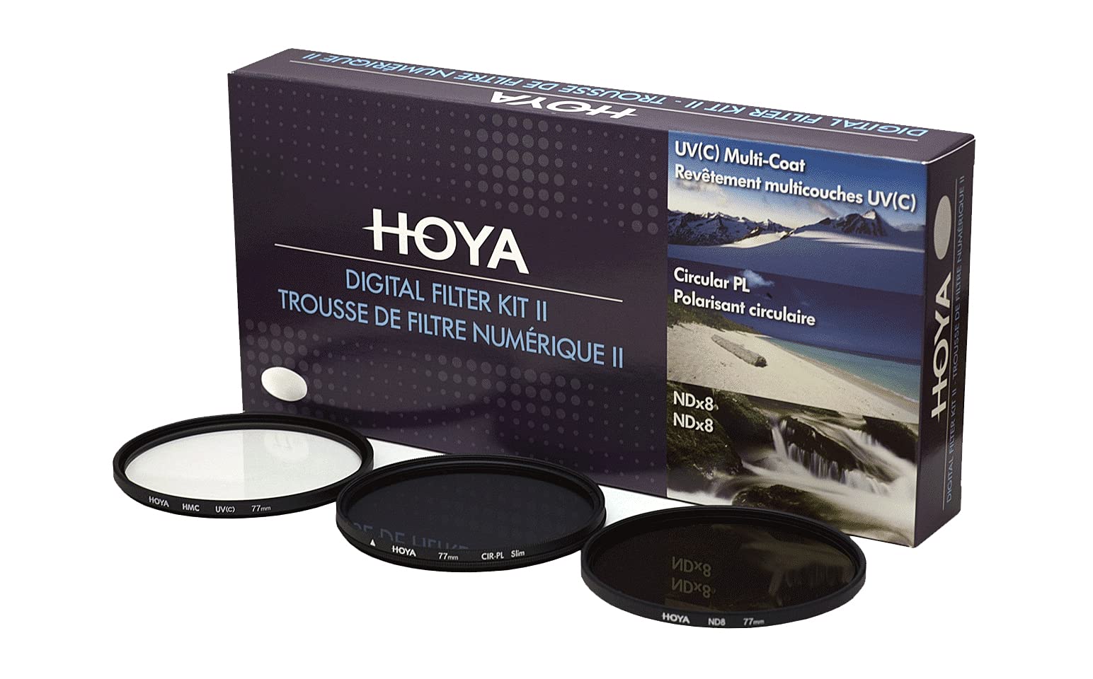 Hoya 72 Mm Filter Kit Ii Digital For Lens Black