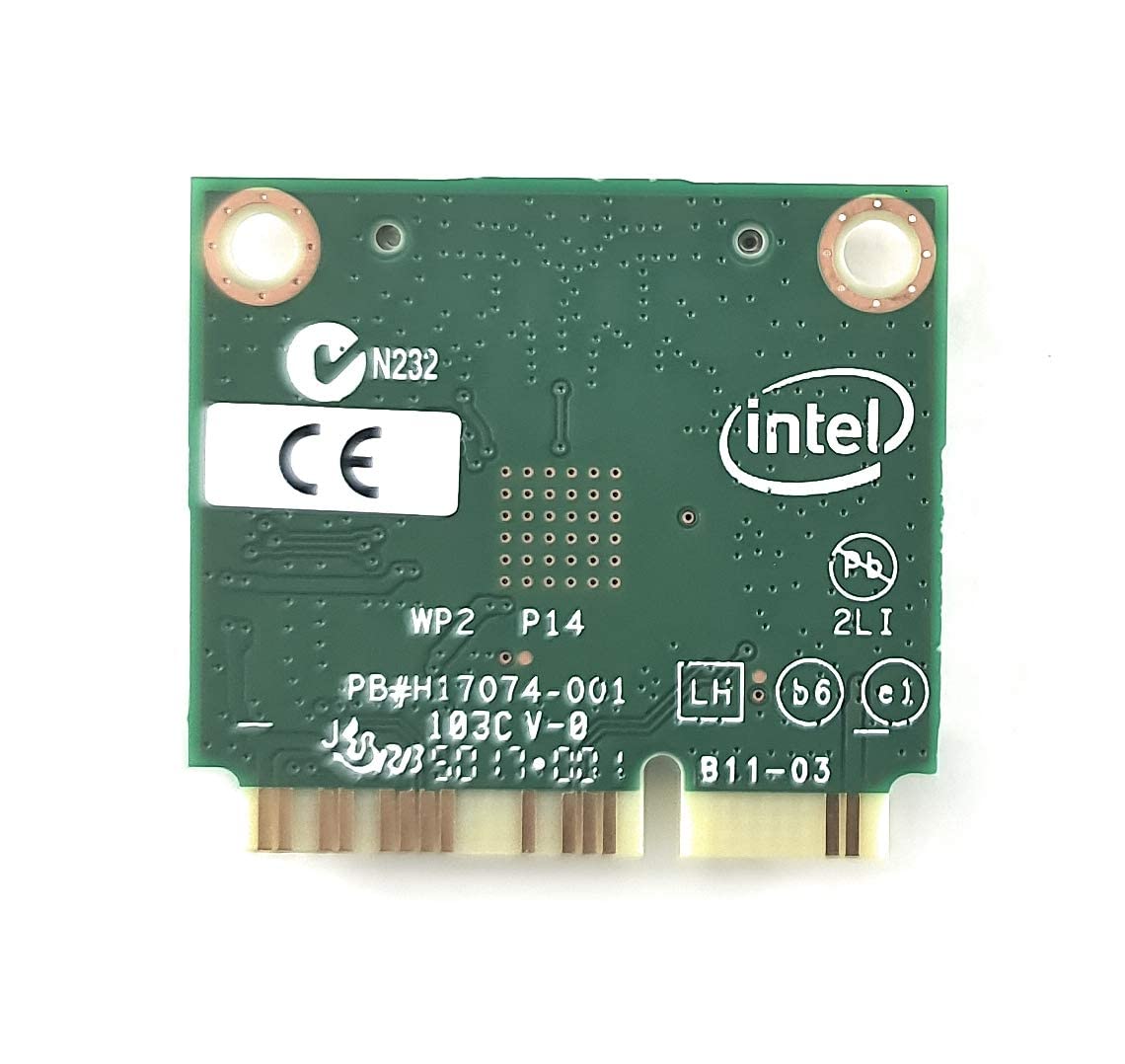 Intel 7260.Hmw Dual Band Wireless Ac 7260 Network Adapter Pci Express Half Mini Card 802.11 B/A/G/N/Ac