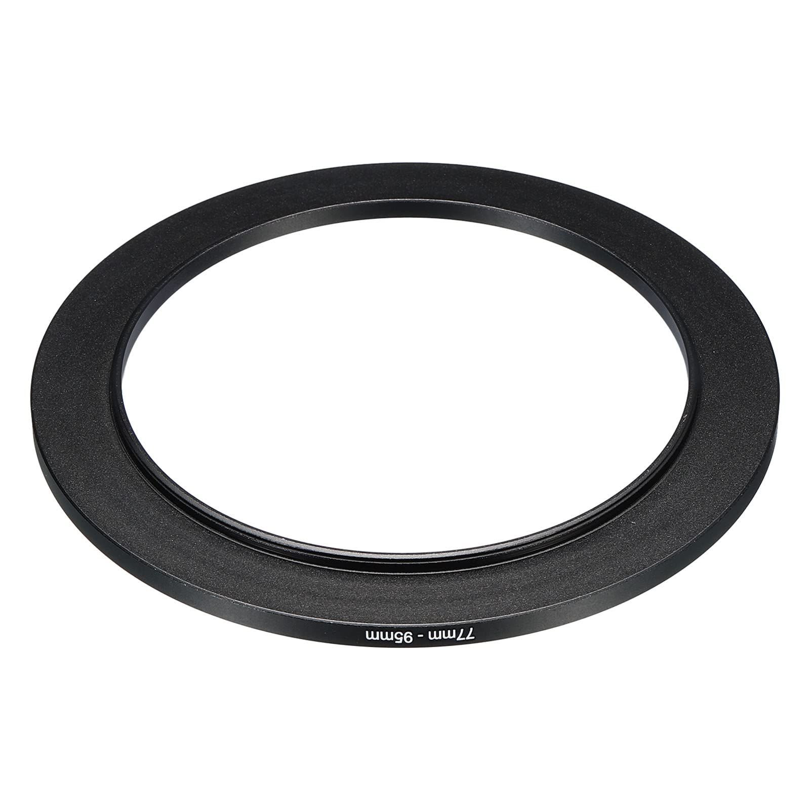 Patikil 77Mm 95Mm Metal Step Up Ring, Camera Lens Filter Adapter Ring Aluminum Filter Adapter Ring For Camera Lenses Hood, Black