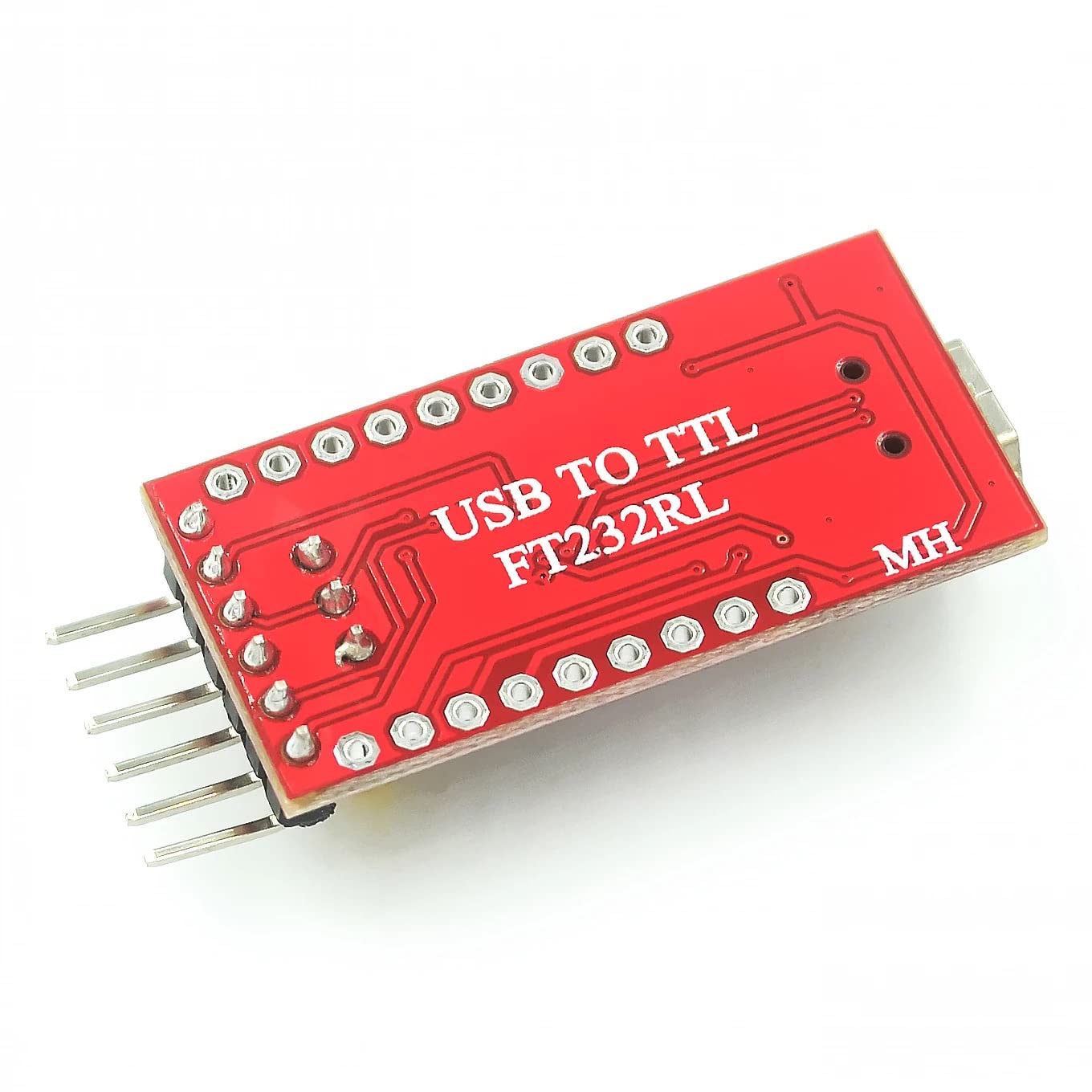 Wwzmdib Mini Usb To Ttl Serial Converter Adapter, 3.3V/5.5V, Ftdi Breakout Board For Arduino