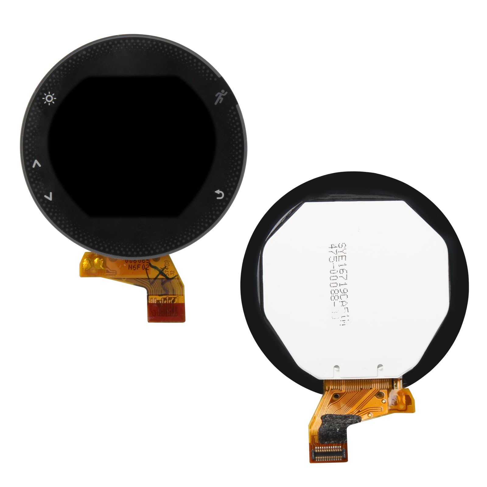 For Garmin Forerunner 235 235J 230 Watch Lcd Display Touch Screen Replacement (Gray)