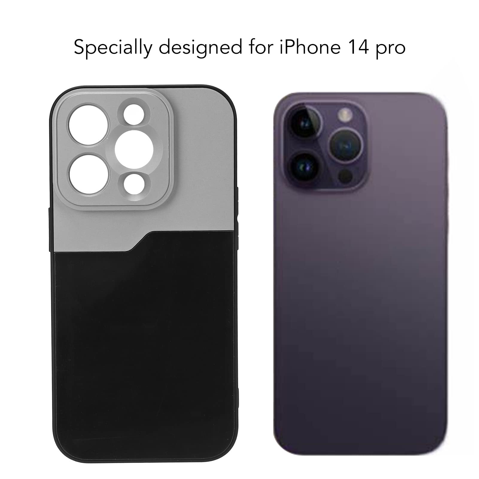 For 14 Pro Case, Shockproof Phone Protective Case With 17Mm Thread Lens Mount, Cell Phone Basic Cases, And Super Light