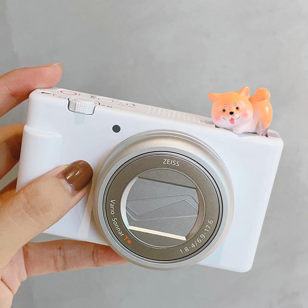 Slr Camera Hot Shoe Boot Cover Cap,Dustproof Hot Shoe Protector,Compatible With Sony Fuji Canon Nikon Pentax Leica (2Pcs Shiba)