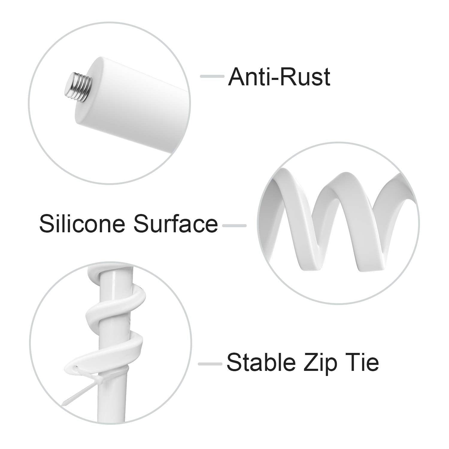 Koroao Flexible Twist Mount For Google Nest Cam (Battery) Without Tools Or Wall Damage