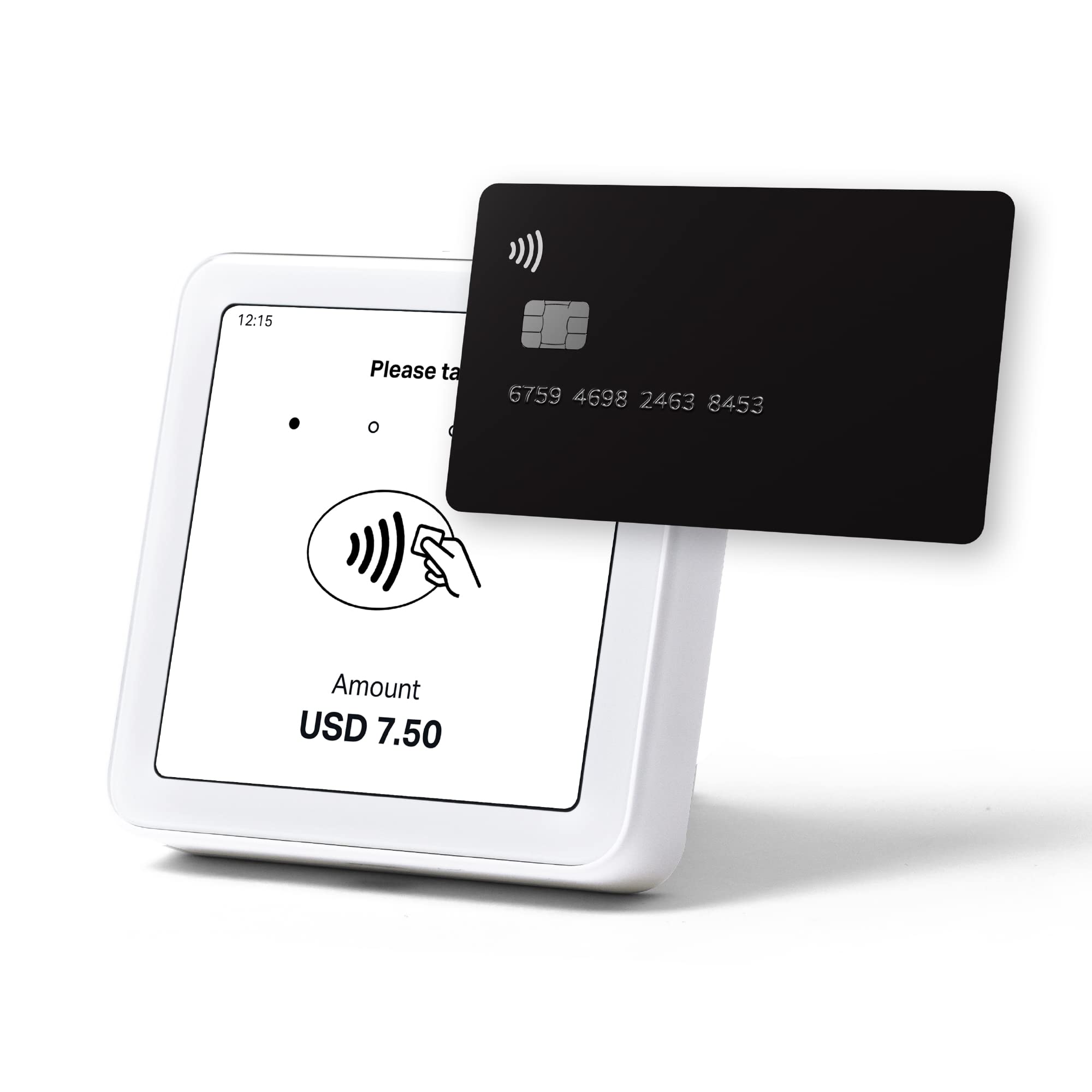 Sumup Solo Credit Card Payment Card Reader With Charging Station. Full Touch Screen Interface With Free Sim Card And Mobile Data
