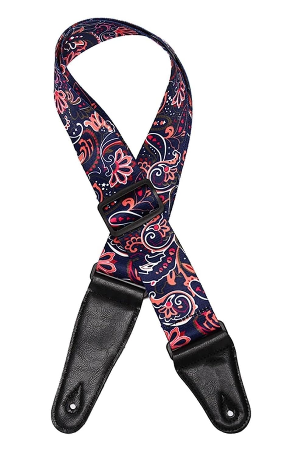 RKPM HOMES Guitar Strap I Soft Straps with PU Leather Ends I Adjustable Ultra Comfortable Belt I Modern Printed Design I for Ele