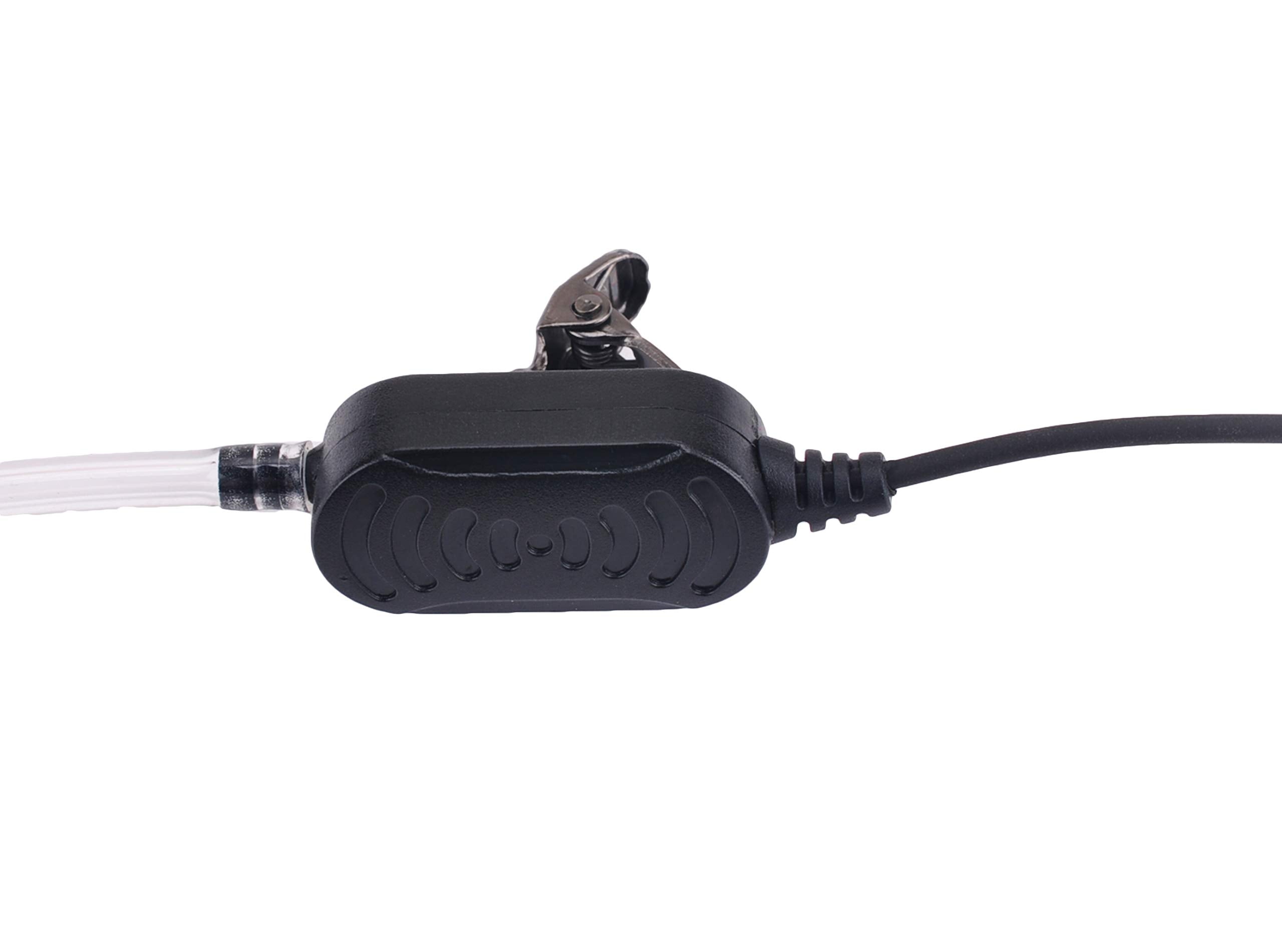 Ks K Storm Surveillance Headset Acoustic Tube Earpiece With Mic Compatible With Kenwood Two Way Radio