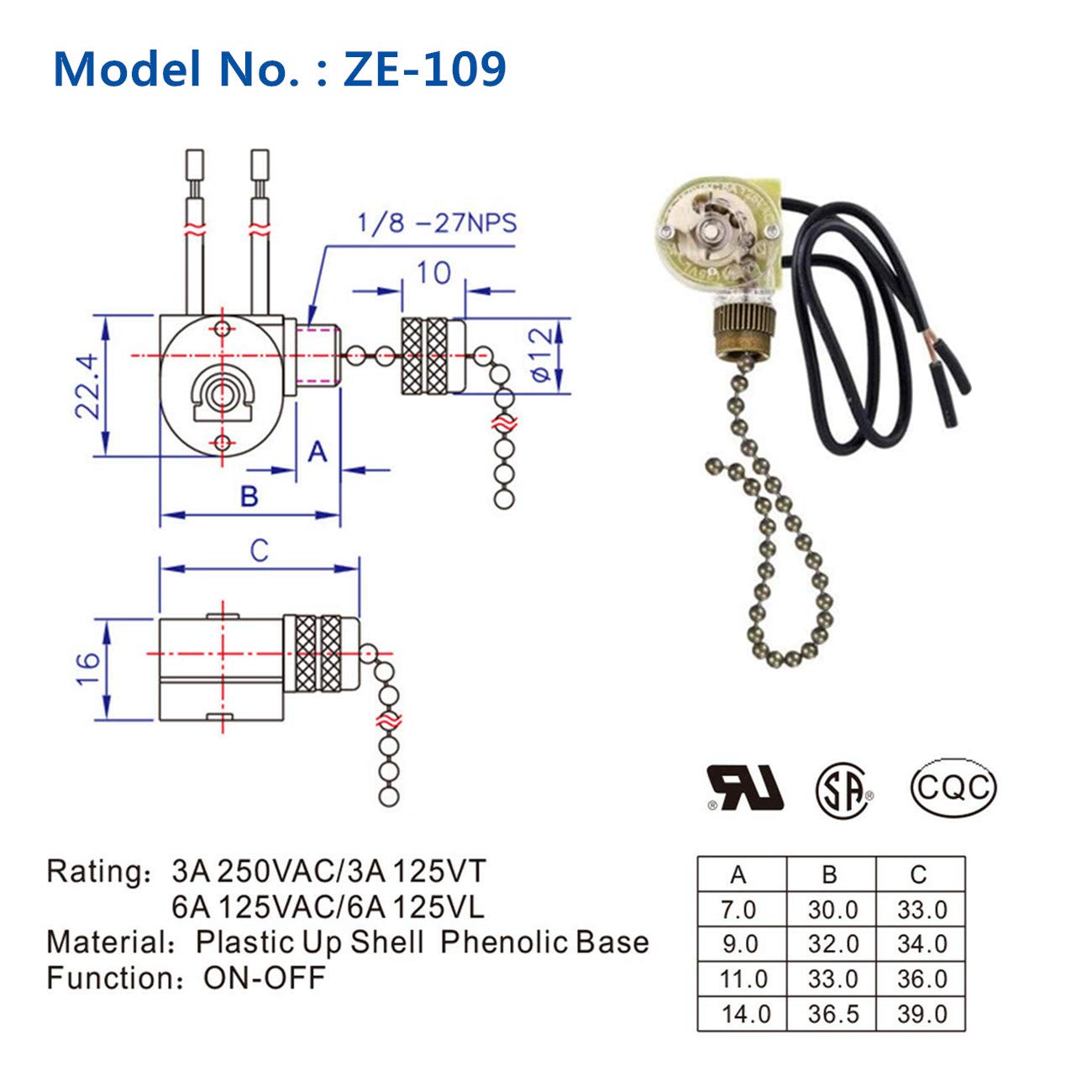 Pull Chain Switch Zing Ear Ze 109 Ceiling Fan Switch Ceiling Fan Light Lamp Replacement 2 Pack Bronze