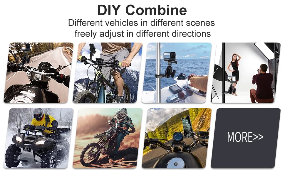 1 Inch Ball Mount Head Connecting Arm Compatible With Ram Mount Suitable For Cars,Motorcycles,Bicycles (S L60315)