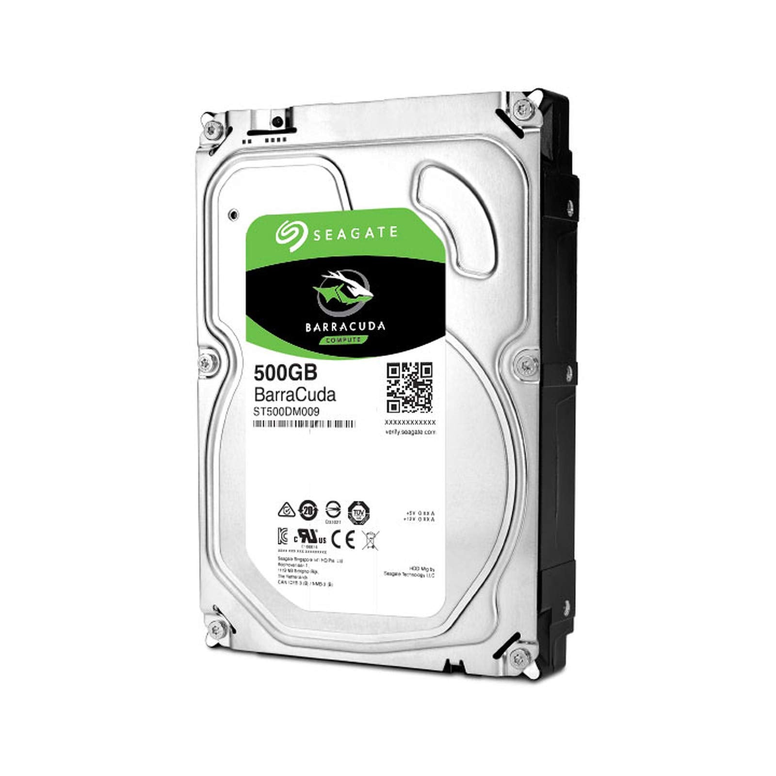 Seagate Barracuda 500Gb Internal Hard Drive Hdd     3.5 Inch Sata 6 Gb/S 7200 Rpm 32Mb Cache For Computer Desktop Pc (St500Dm009