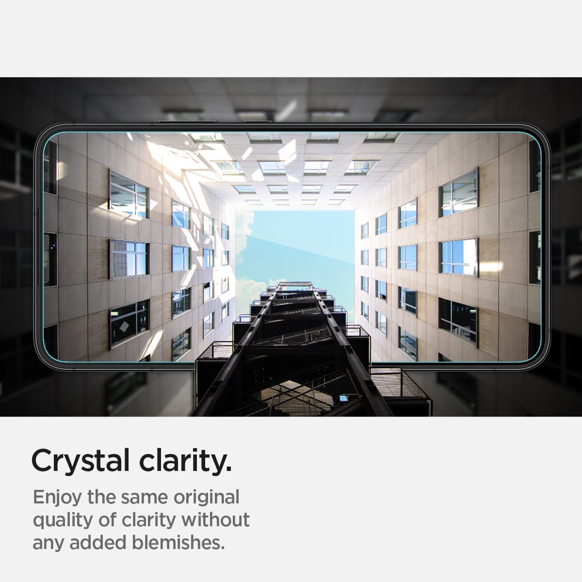 Spigen Tempered Glass Screen Protector Glastr Ez Fit] Designed For Galaxy S22 Case Friendly]   2 Pack