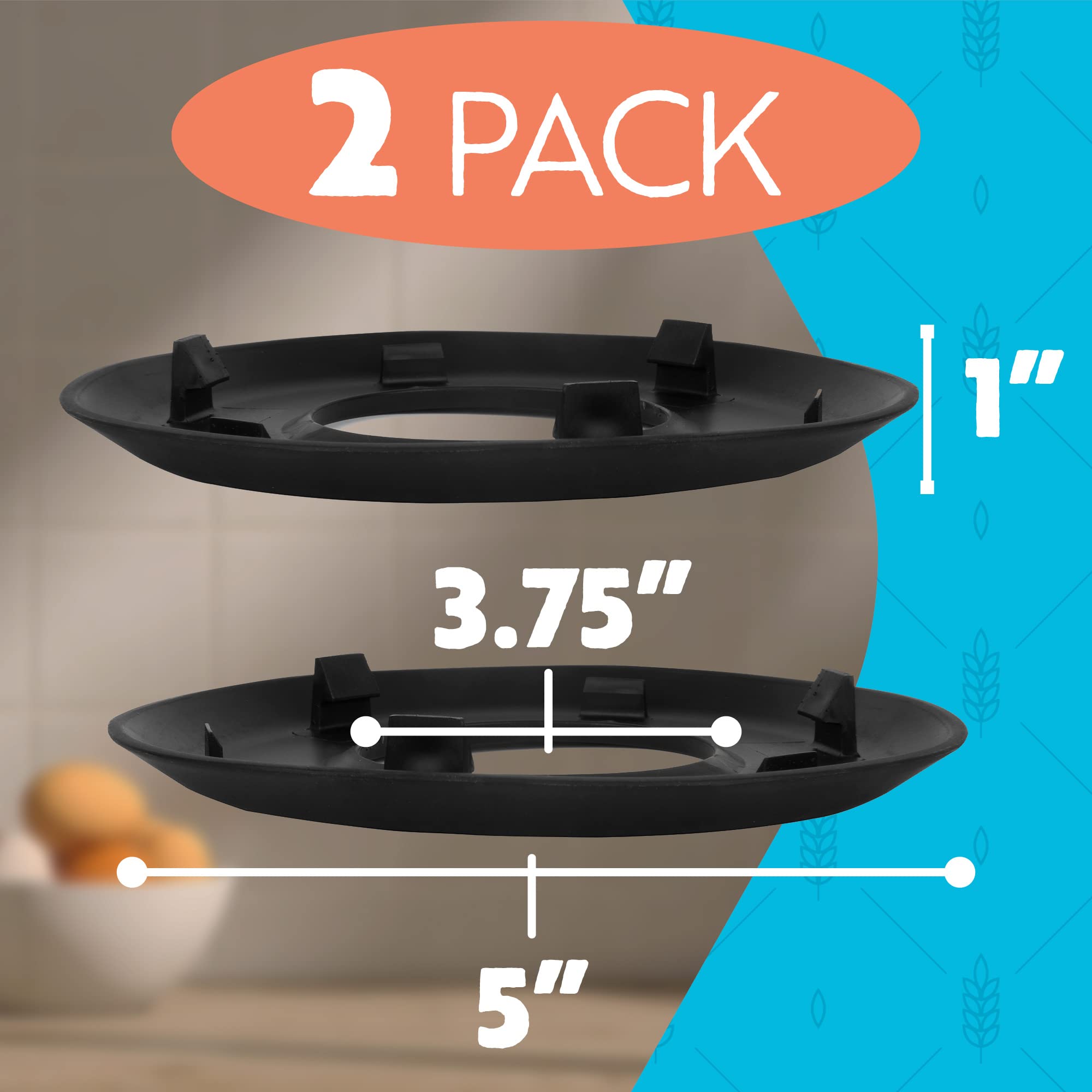 Impresa [2 Pack]Dough Mixer Shield For Kitchenaid Mixer Accessories To Keep Your Machine Clean   Time & Energy Saving Bread Mixe