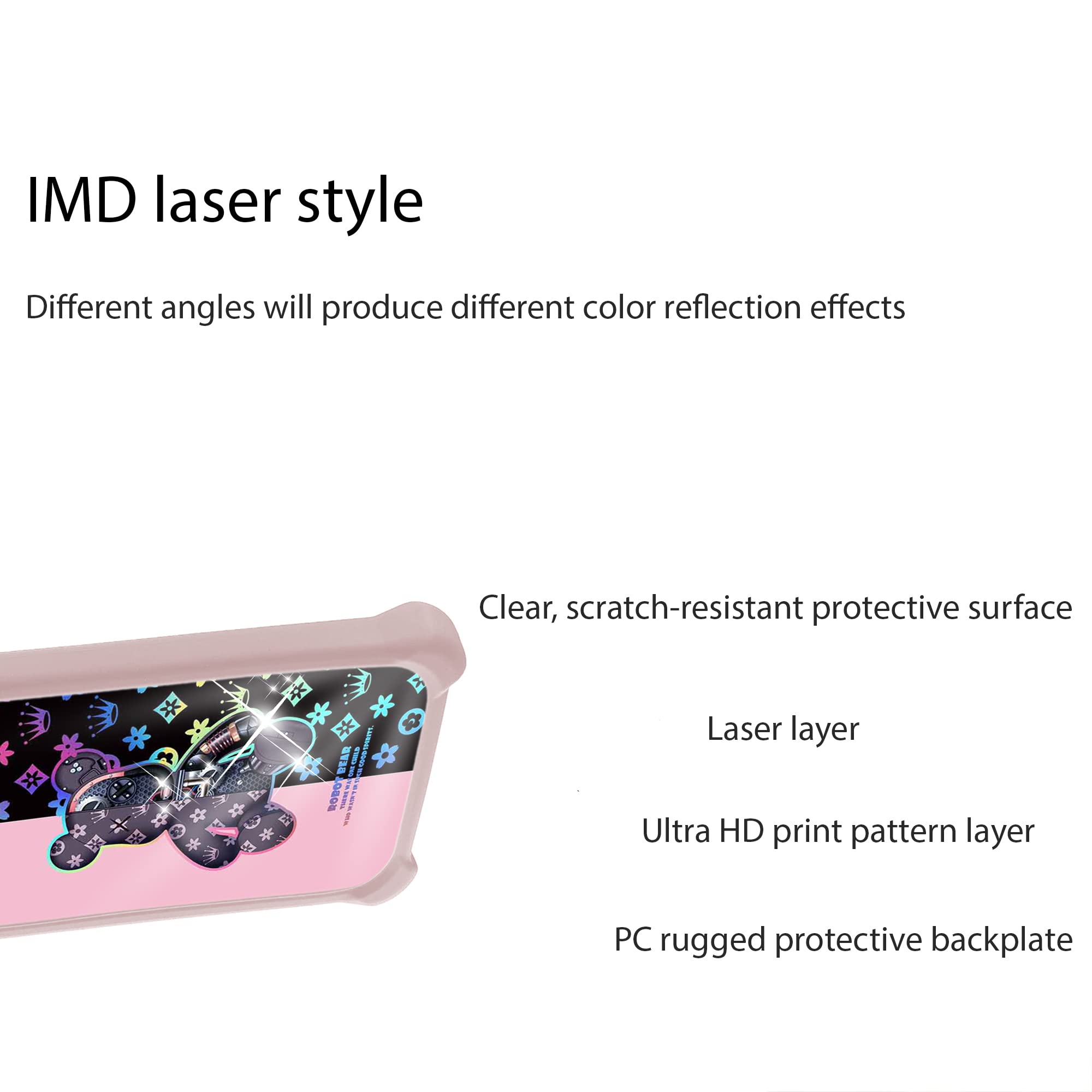 Jioeuinly Blu G91S Case Compatible With Blu G91S Phone Case Cover [With Tempered Glass Screen Protector][Hard Pc + Soft Silicone