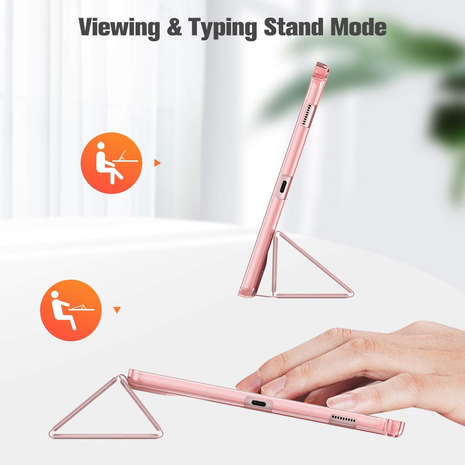 Fintie Slimshell Case For Samsung Galaxy Tab S6 Lite 10.4 Inch 2024/2022/2020 With S Pen Holder, Lightweight Stand Translucent F