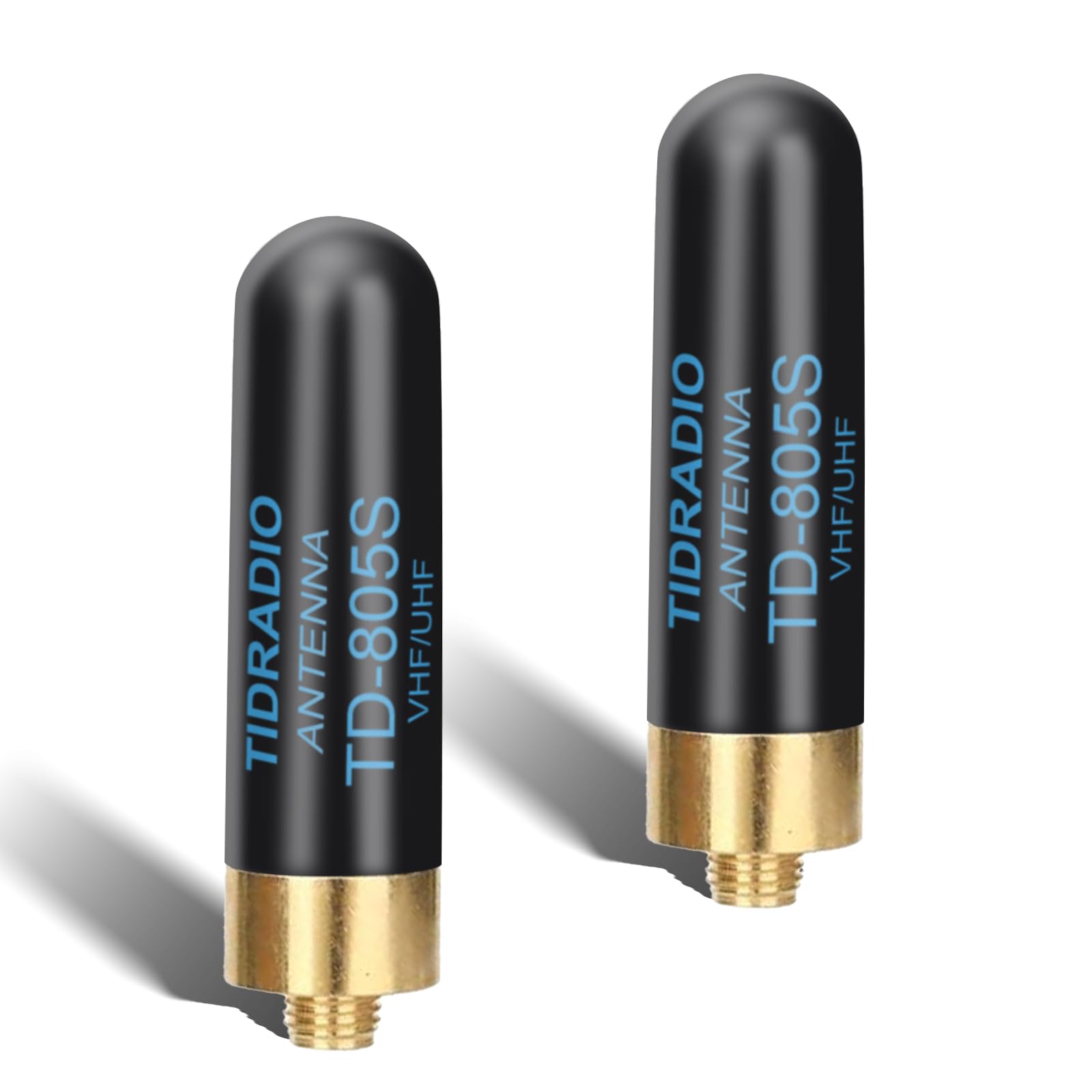 Tidradio Td 805S Short Antenna (2 Pack, 1.96Inch) Vhf/Uhf Walkie Talkie Antenna 144/430Mhz Ham Radio Antenna For Baofeng 5Rm, K5