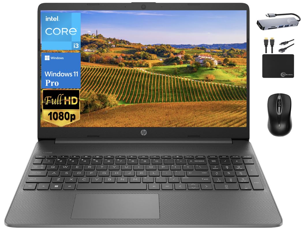 Hp 2024 Newest Business Portable Laptop, 15.6'' Fhd Ips Display, 6 Core Intel I3 1215U (Beat I5 1135G7), 16Gb Ram, 512Gb Ssd, Uh