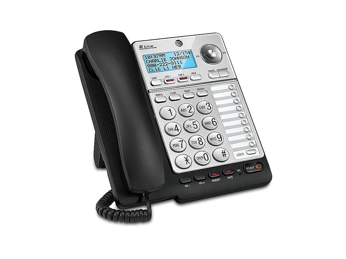 At&T Ml17928 2-Line Speakerphone With Caller Id
