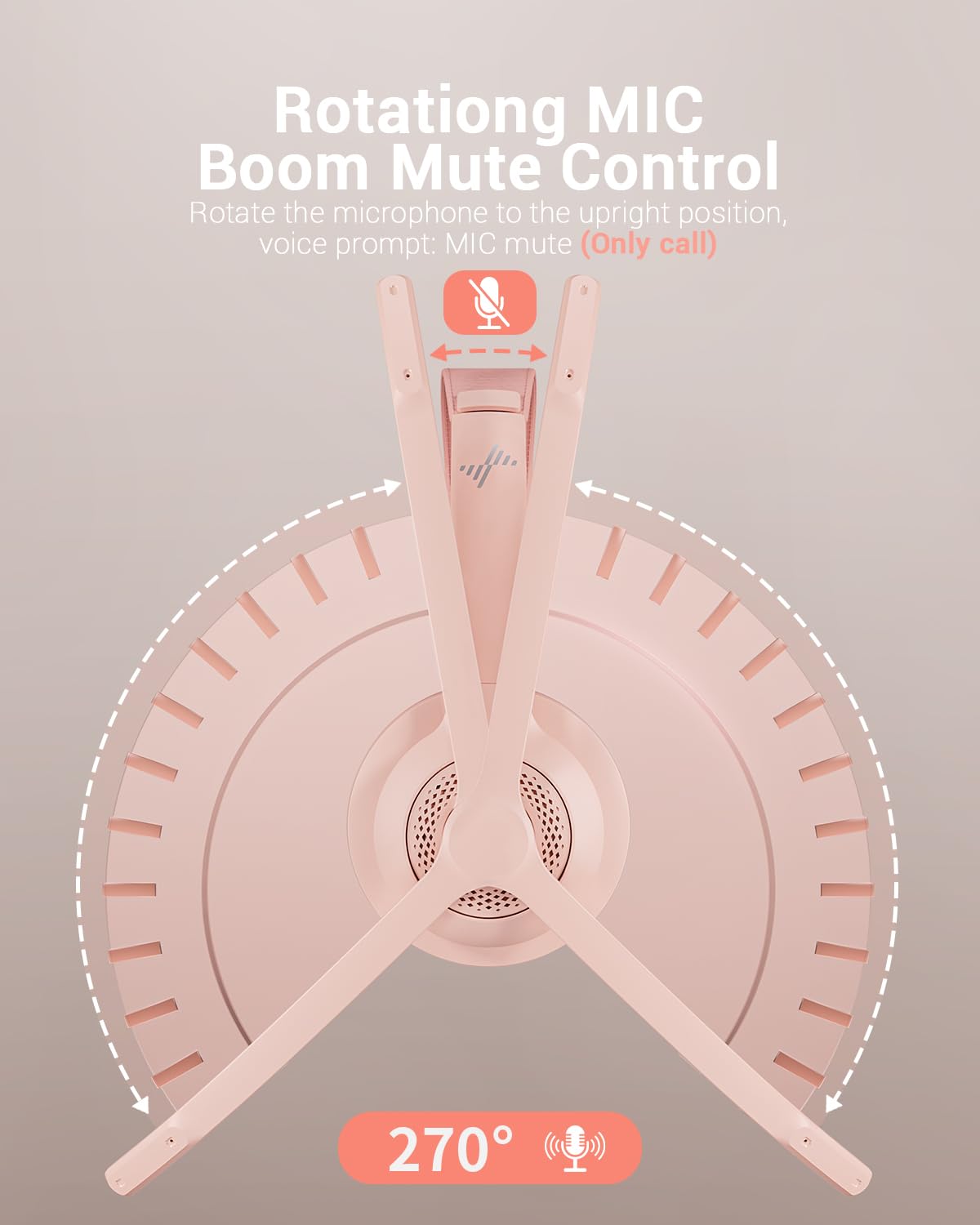 Wireless Headset With Ai Noise Cancelling Microphone Bluetooth Headset   Bluetooth V5.2 Headphones With Usb Dongle & Mic Mute Fo