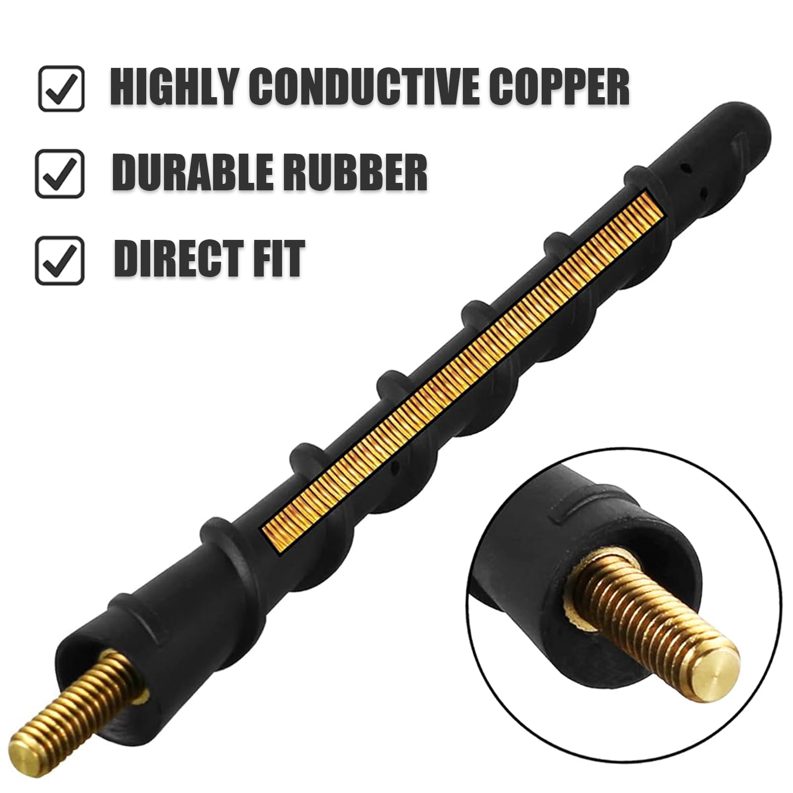 Short Antenna Fits Nissan Titan 2004 2018, Nissan Titan Accessories, Nissan Pickup Truck Radio Antenna Replacement