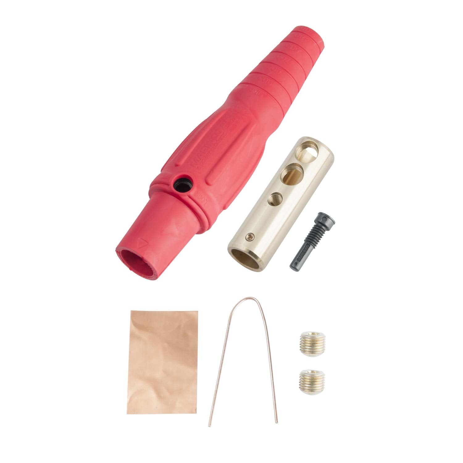 Marinco Cls40 Cam Lock Wire Set 2/0 4/0 Female Camlok Connector Bundle New (Cls40 Fb 5 Wire Set)