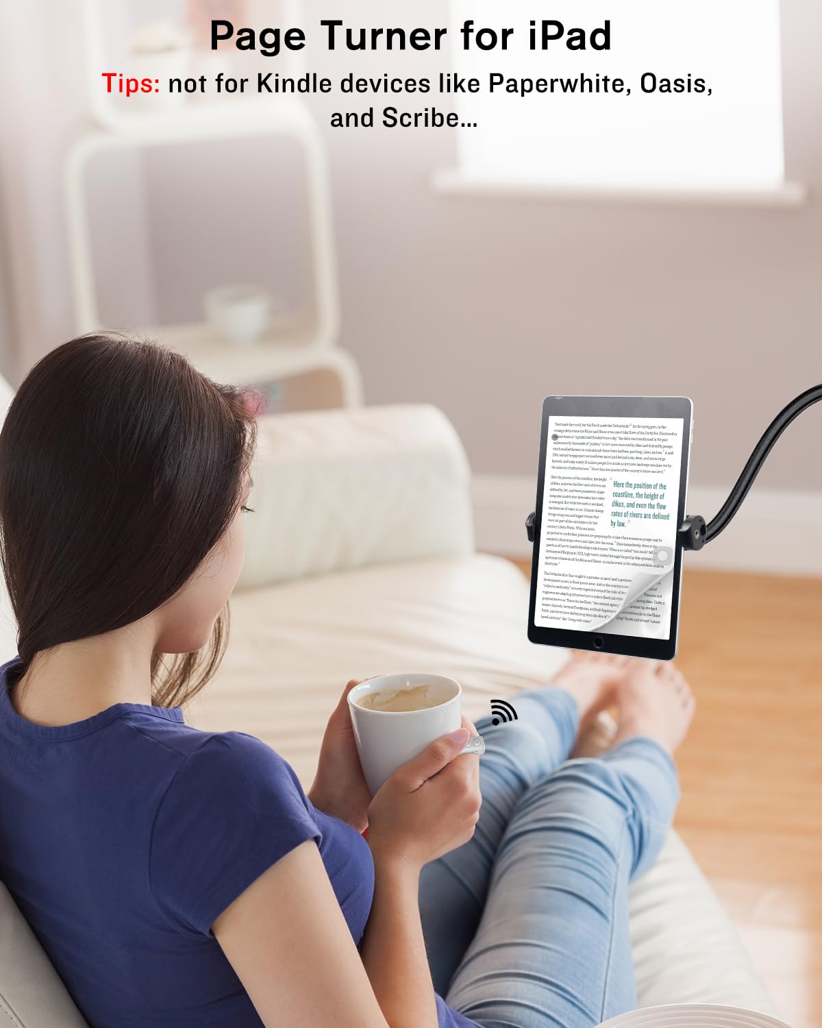 Remote Scrolling Ring For Tiktok, Bluetooth Page Turner For Ipad Iphone, Scroller Remote For Tik Tok, Camera Shutter Remote Cont