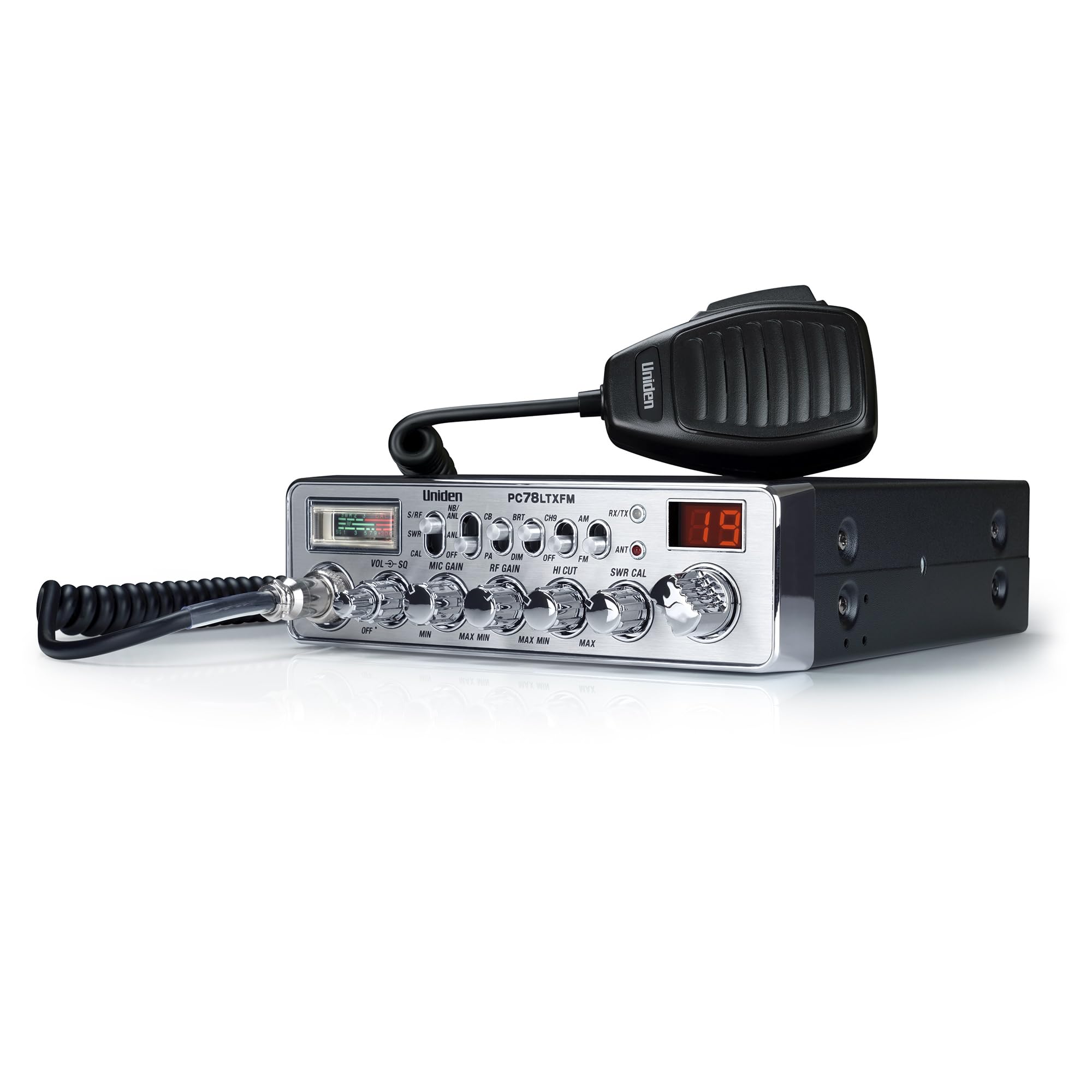 Uniden Pc78Ltxfm Professional 40-Channel Cb Radio With Dual-Mode Am/Fm, Integrated Swr Meter, Pa/Cb Function, Hi Cut, Rf/Mic Gai,WBAUVB0C8Q5FRB4