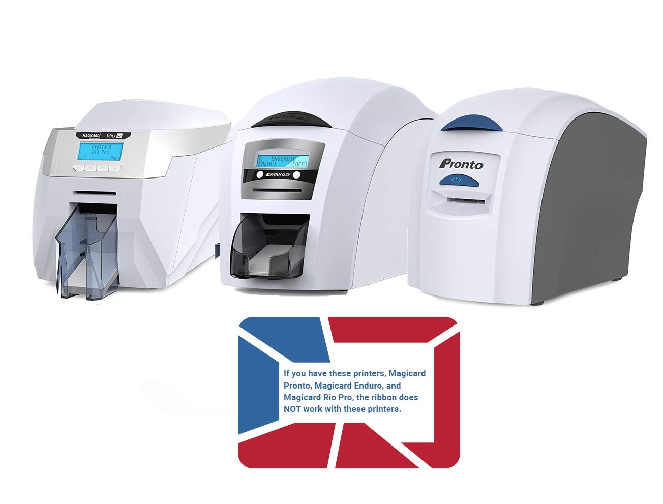 Magicard 300 Printer Mc300Ymcko Color Ribbon   Ymcko   300 Prints With Bodno Premium Cr80 30 Mil Graphic Quality Pvc Cards   Qty