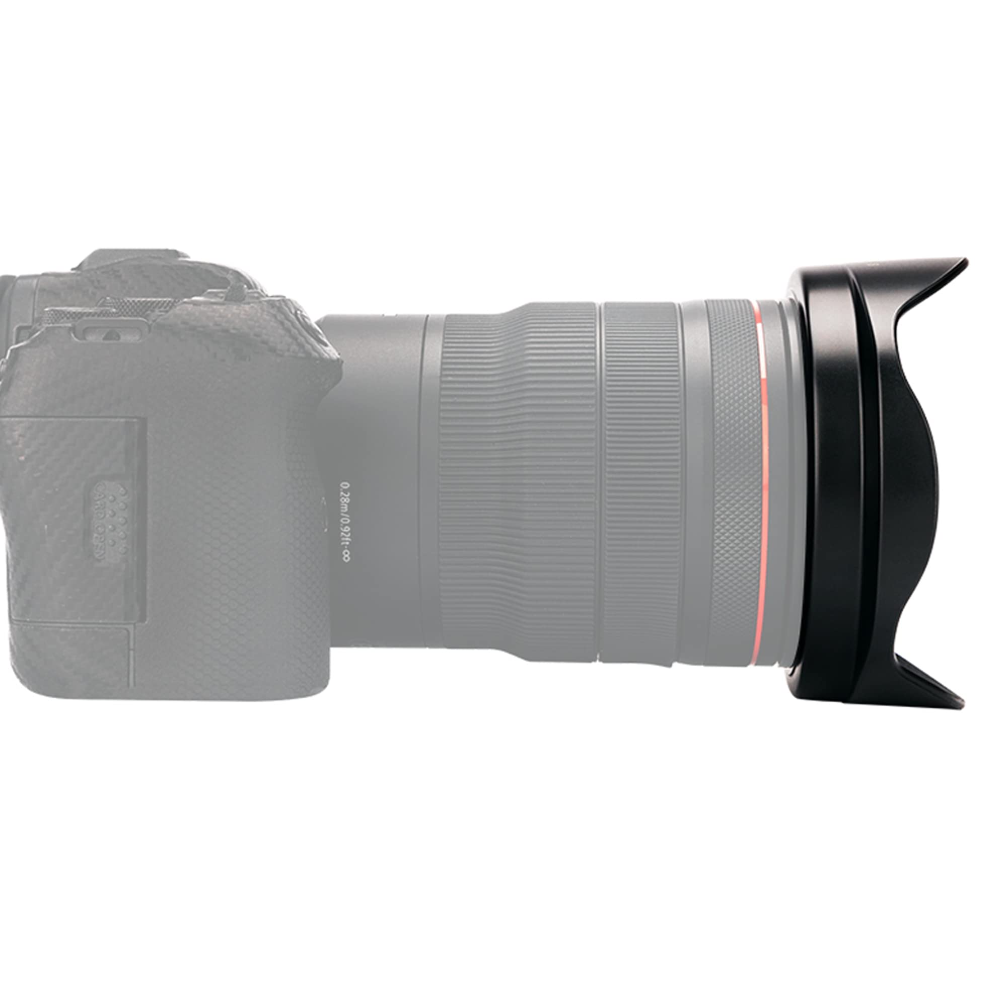 Rf 15 35Mm Lens Hood, Ew 88F Hood, Jjc Lh Rf1535F28 Dedicated Petal Bayonet Mount Hood Shade, Reversible Non Glare Matte Finish,