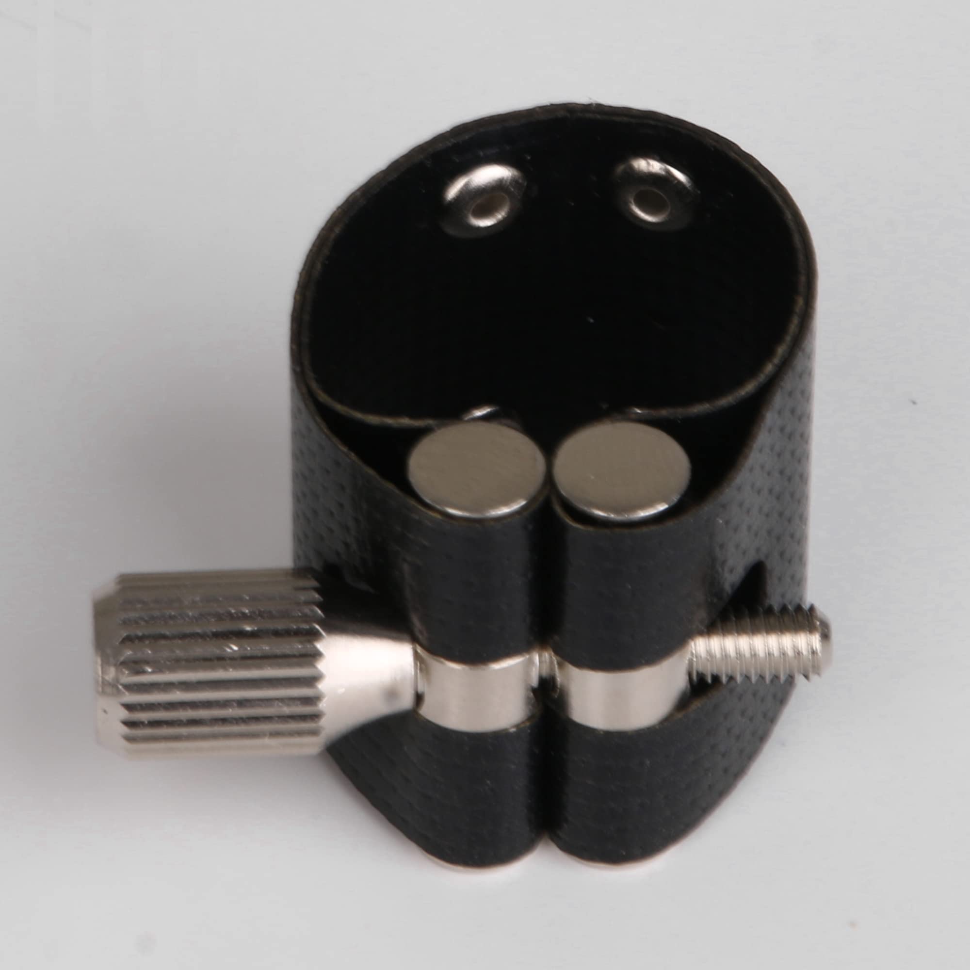 Yibuy Tenor Saxophone Mouthpiece Set Silver 7# Saxophone Replacement Parts