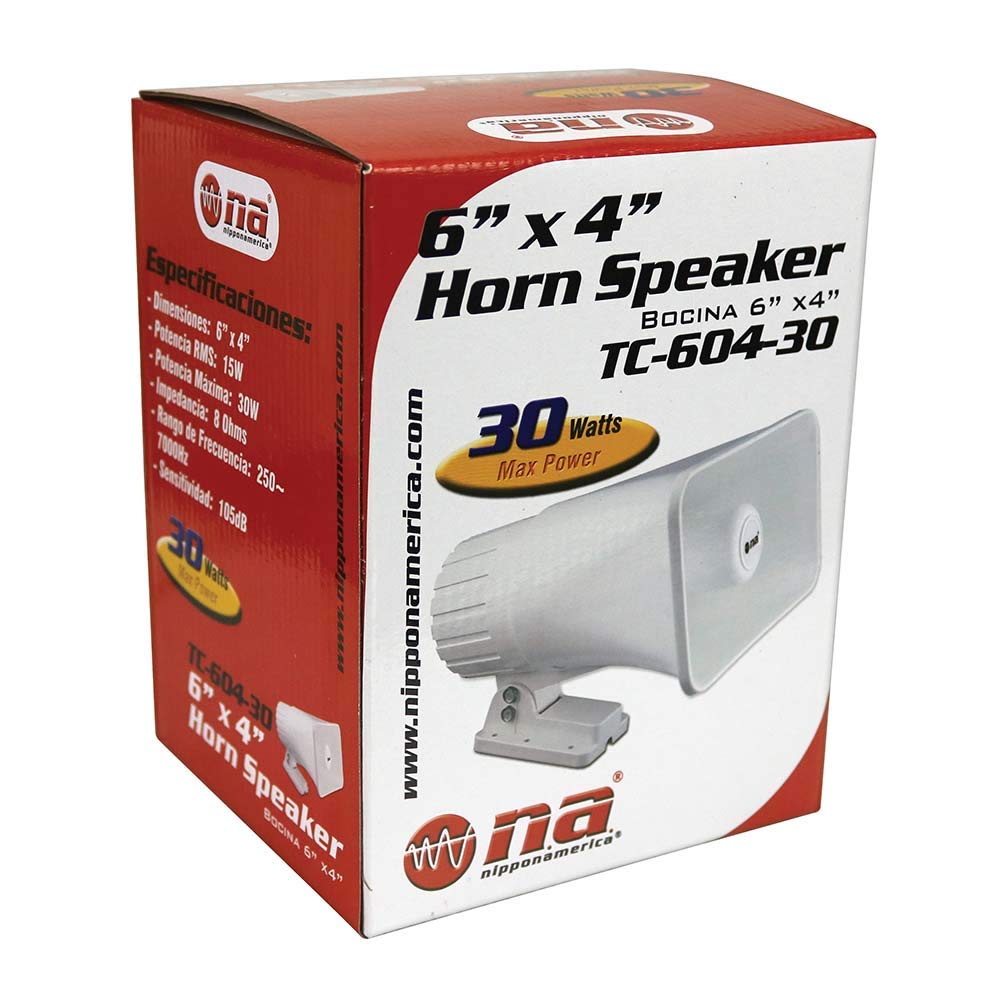 Nippon 6'' X 4'' 16'' Indoor / Outdoor Horn Speaker