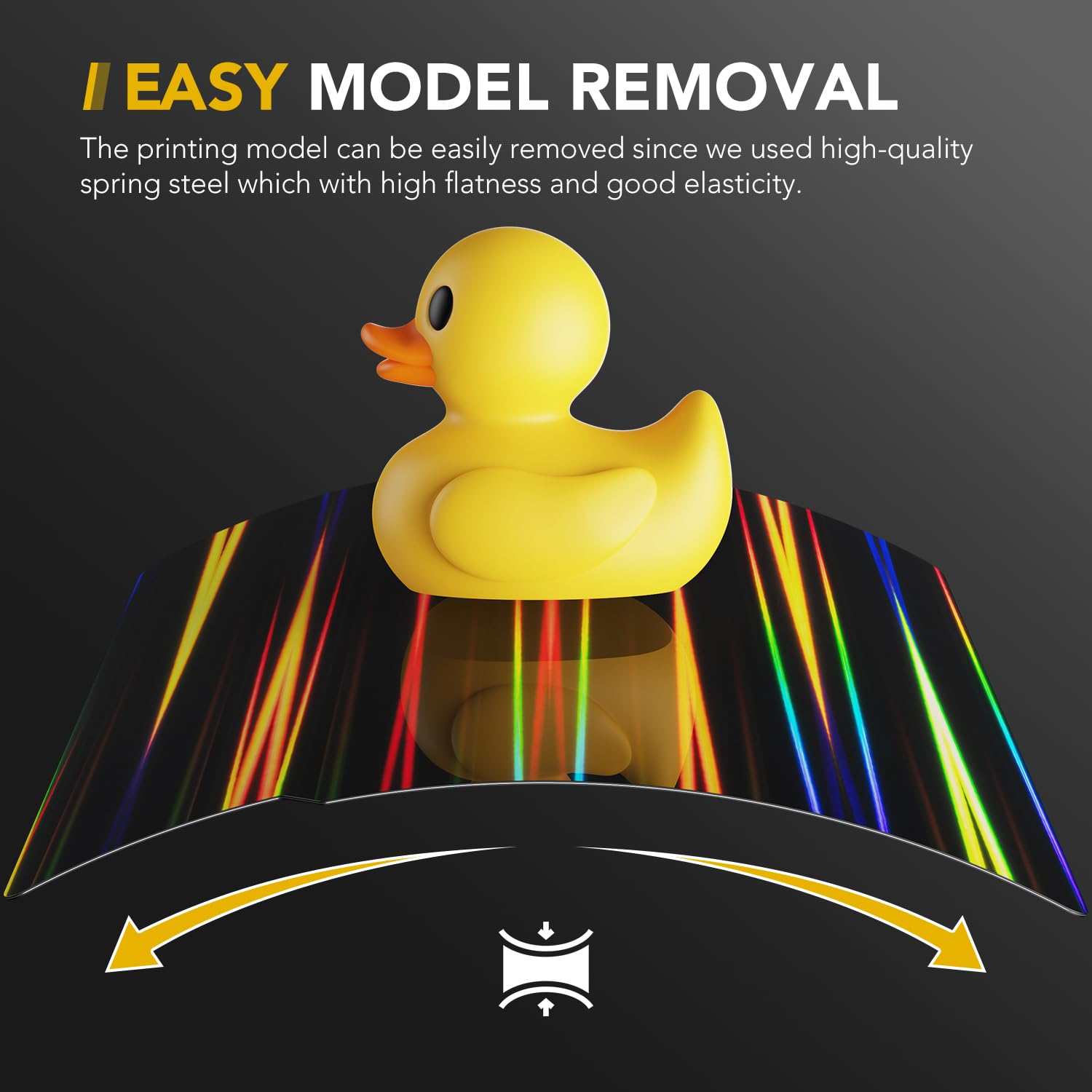 Vokelater 3D Printer Build Plate H1H Sheet For Bambu Lab X1/X1C/X1E/P1P/P1S/A1, Light Beam+Phantom Smooth Dual Texture 257X257Mm