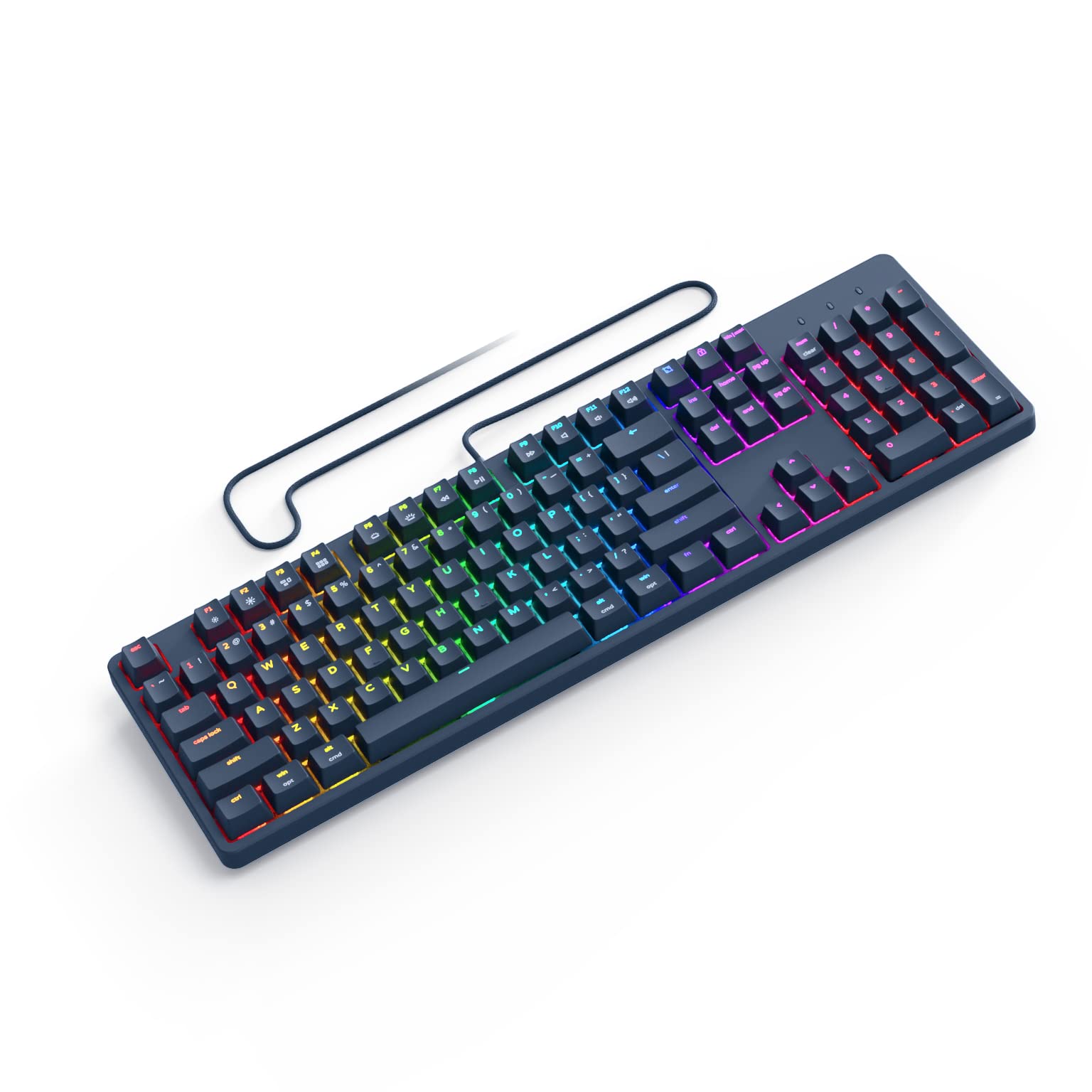 Pwnage Full Pbt Keycap Set   Double Shot Pbt Shine Through Full Keyboard Keycaps (Mint)
