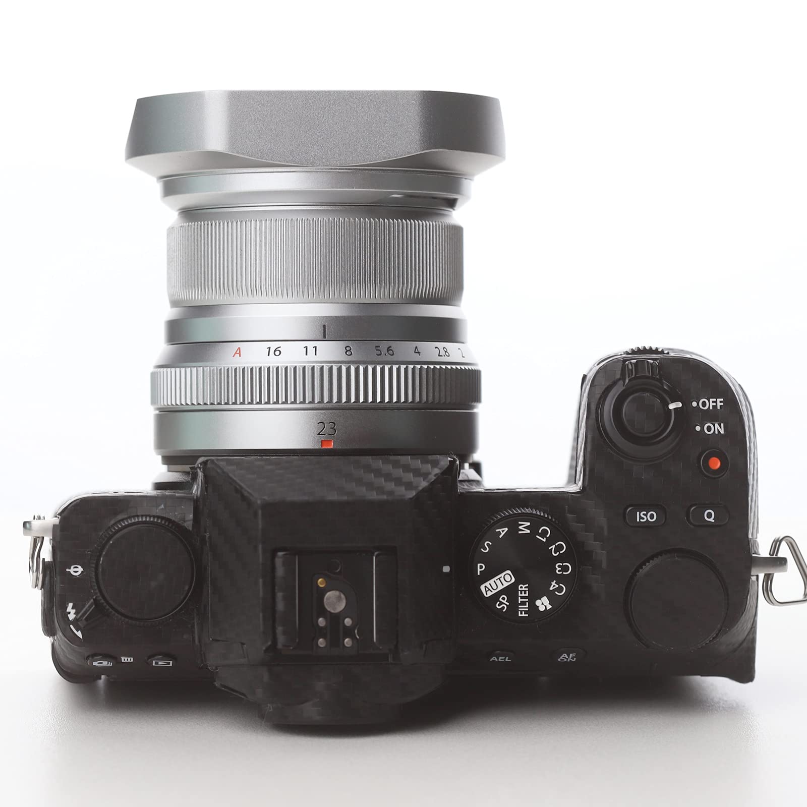 Metal Bayonet Lens Hood For Fujifilm Xf 35Mm F2 R Wr Fujinon Xf 23Mm F2 R Wr,Xc 35Mm F2,With Cap, Fuji 35Mm F2 Lens Hood, Fuji 2